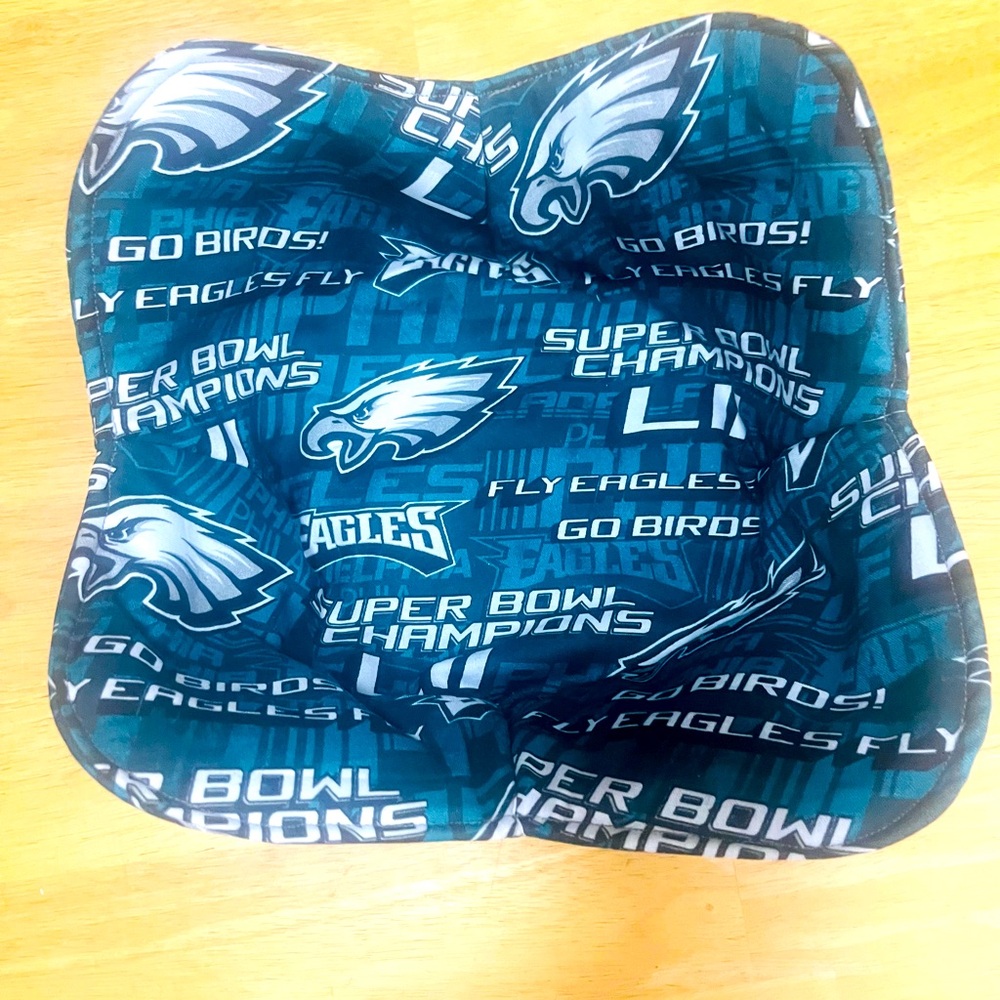 14” PHILADELPHIA EAGLES SUPER BOWL LII BOWL COZY